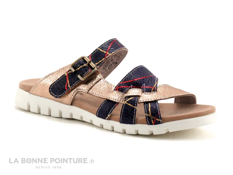 Achat chaussures Laura Vita Femme Mule, vente Laura Vita DOCBBYO 059 Wine - Mule reglable Femme