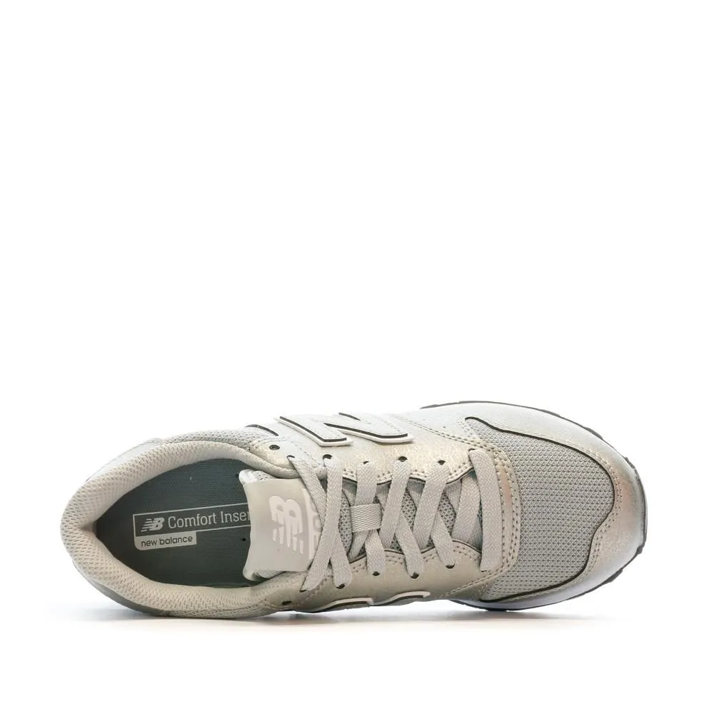 Basket Argenté Femme New Balance 500