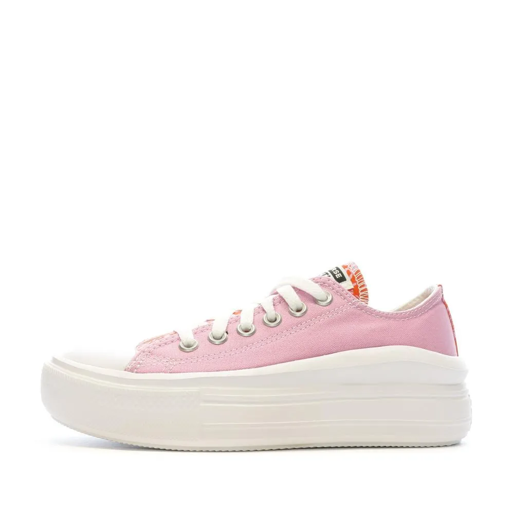 Basket Rose Femme Converse All Star Move