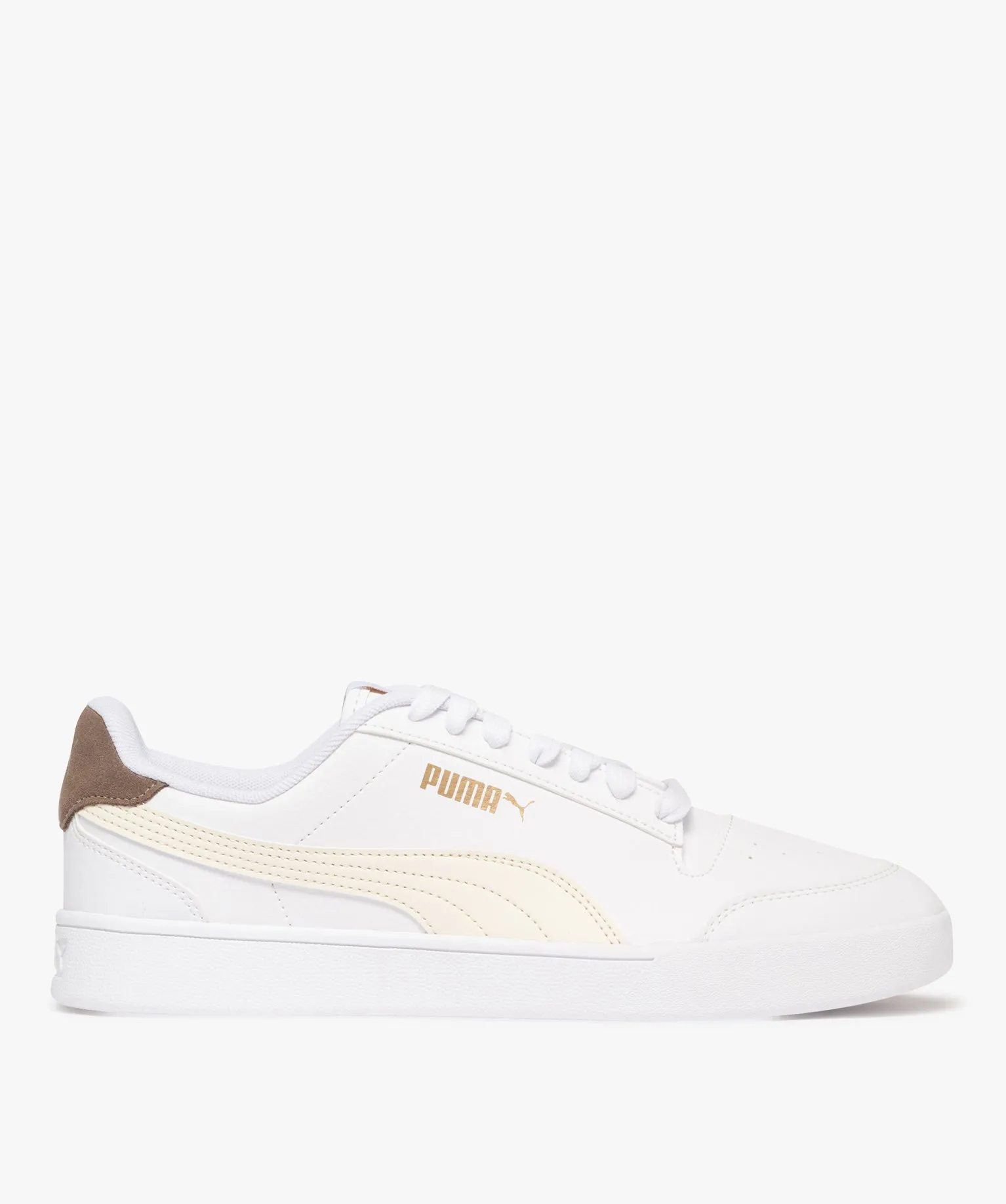 baskets homme retro dessus graine a lacets - puma blanc chine baskets puma