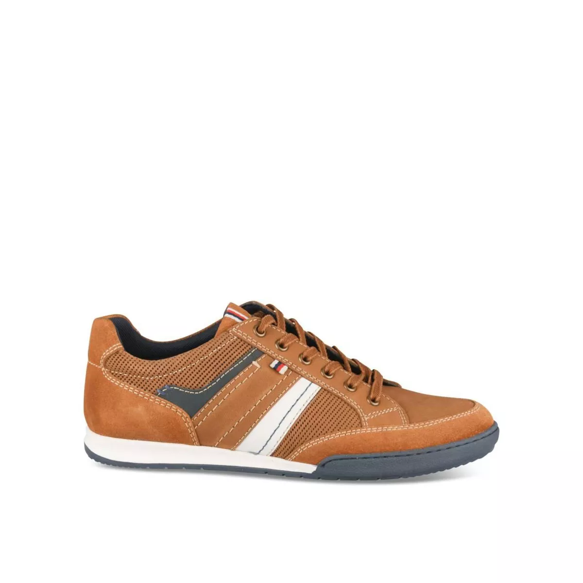 Baskets MARRON MEGIS CASUAL