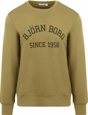 Bjorn Borg Sweater Essential Vert 10002297-GN019 commander e