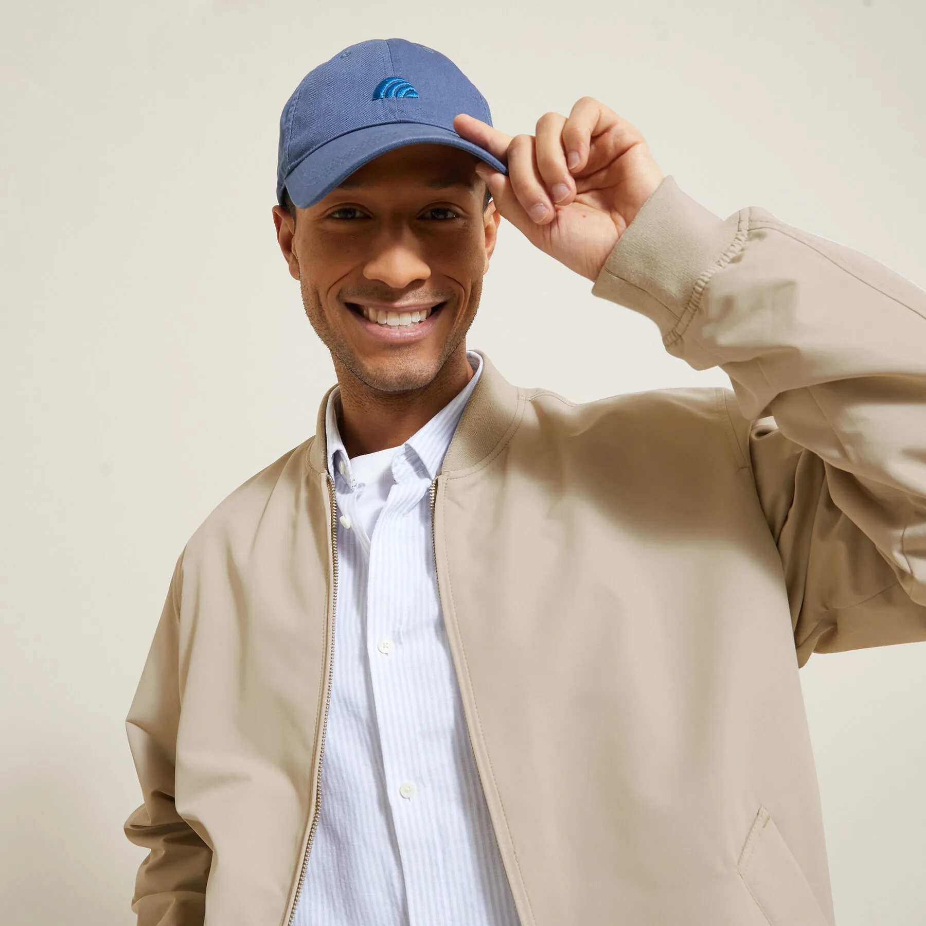 Blouson léger zippé Beige | Jules
