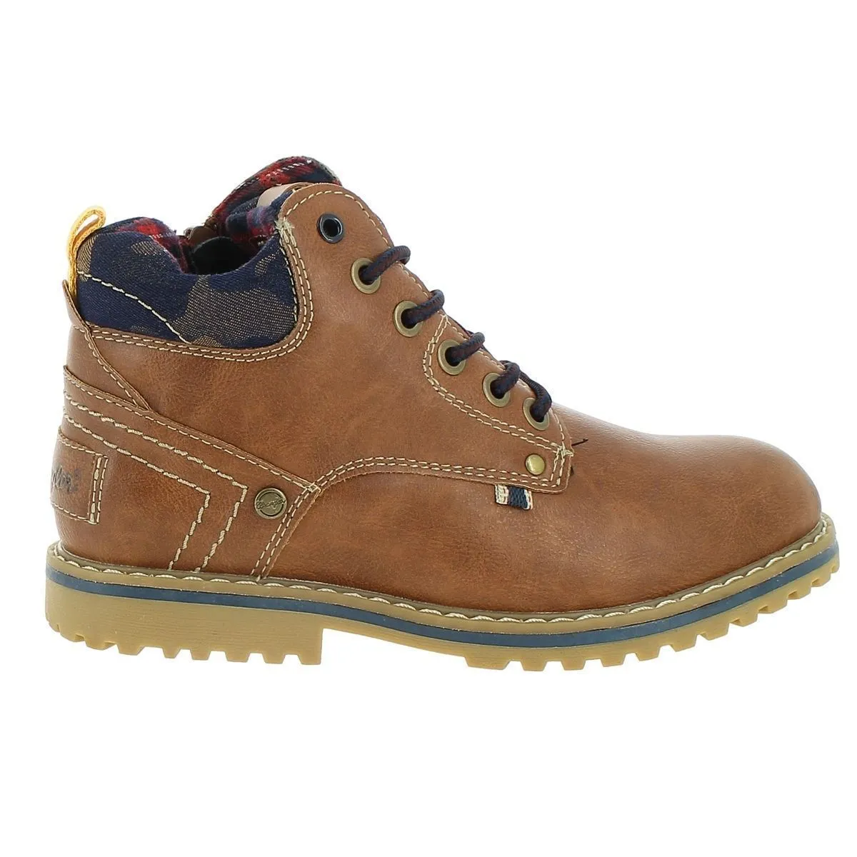 Bottines Wrangler yuma marron