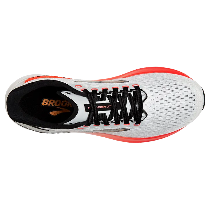 BROOKS HYPERION GTS Blanc/Orange pour Homme 
