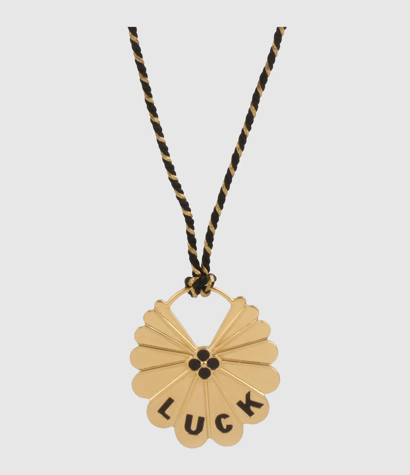 CABIROL Partager  Pendentif Luck Noir  