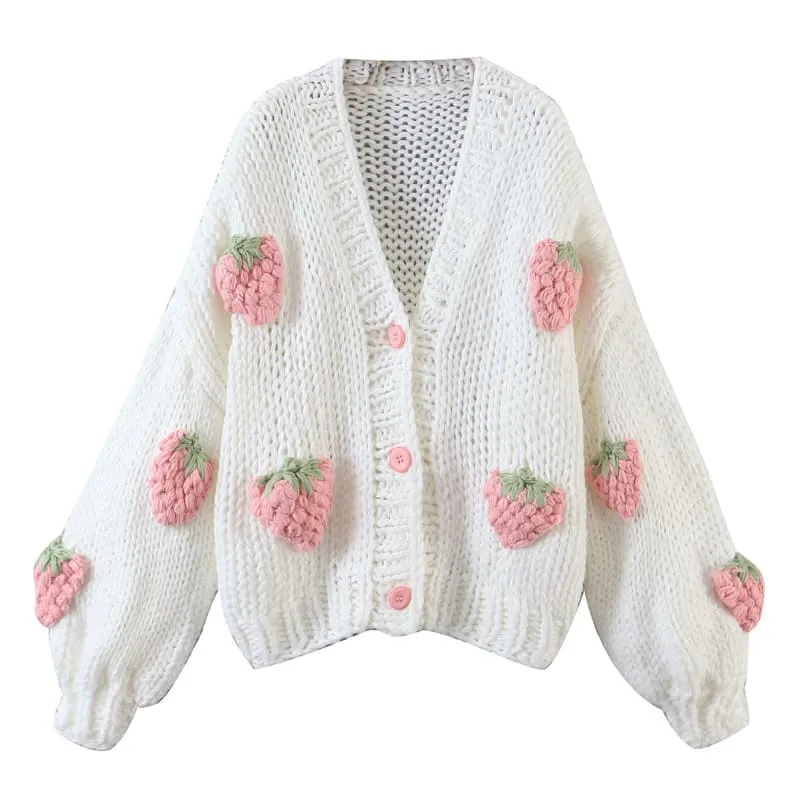 Cardigan bohème femme avec fruit