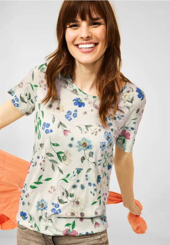 CECIL T-shirt à imprimé floral 