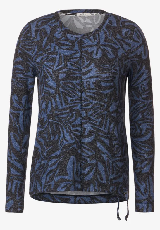 CECIL T-shirt à manches longues avec imprimé 