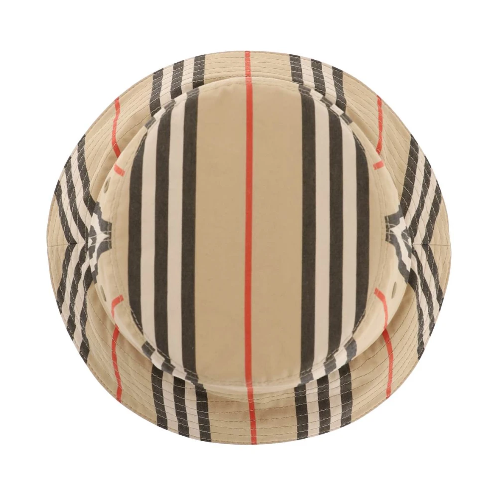 Chapeau seau réversible à motif géométrique