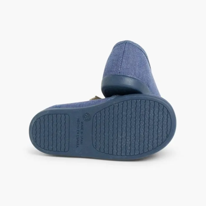 Chaussures Blucher garçon en toile