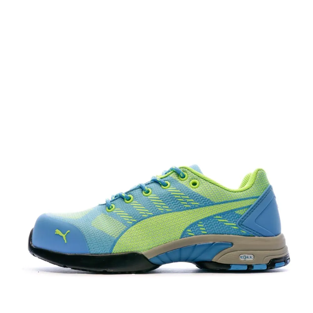 Chaussures de sécurité Bleu/Vert Femme Puma
