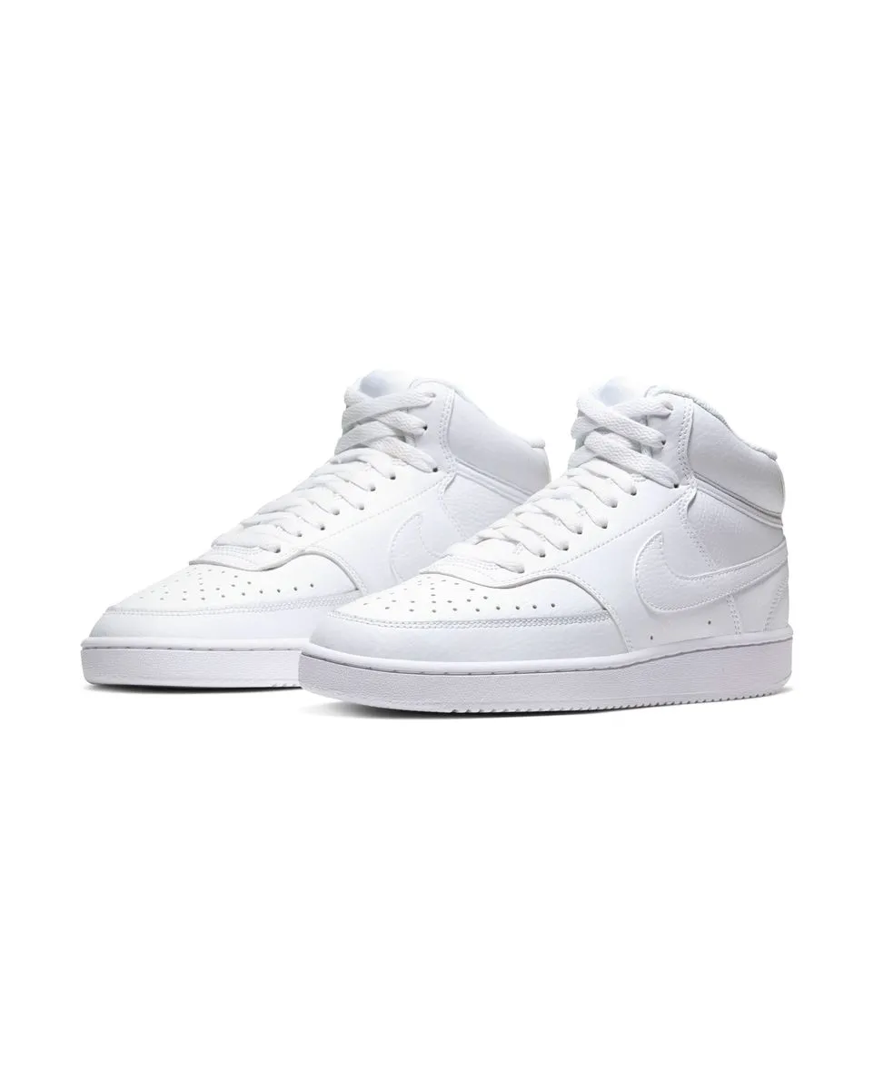 Chaussures mid Femme WMNS NIKE COURT VISION MID Blanc