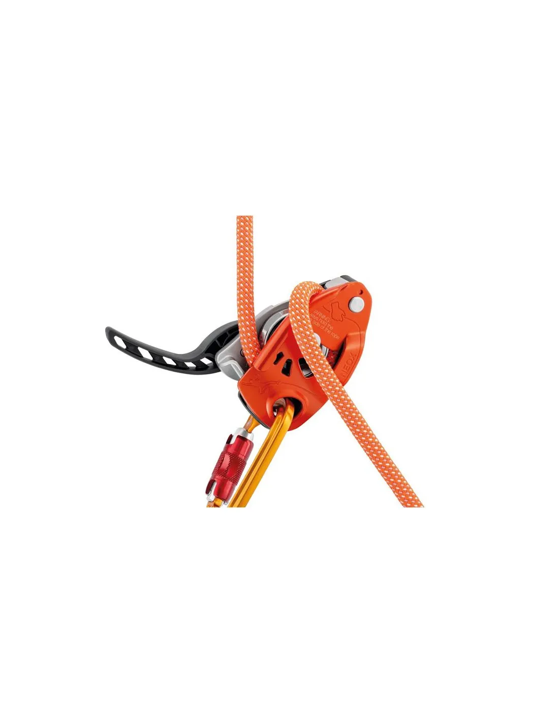 Dispositif de sécurité Petzl Neox Noir
