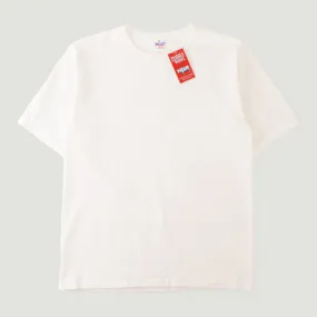 DUBBLEWORKS / Heavyweight Short Sleeve Tee Off White