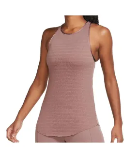Débardeur Marron Femme Nike Yoga