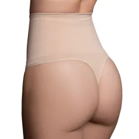 Gaine taille haute gainage moyen beige de Bye Bra