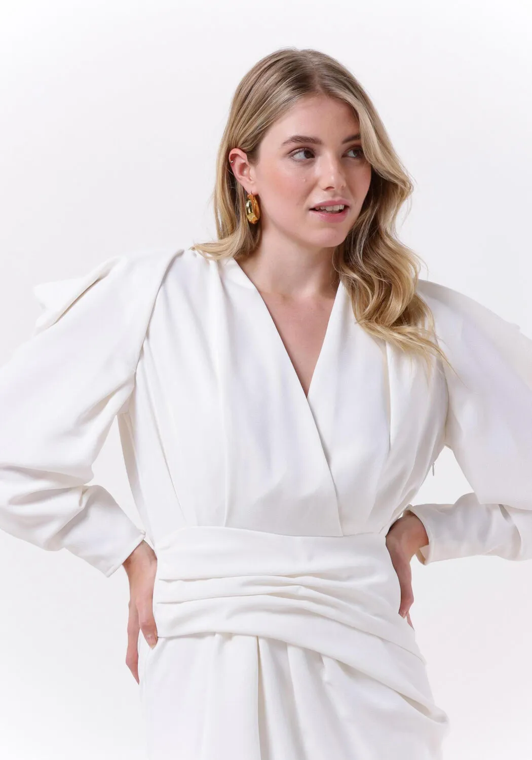 iro mini robe sofi écru