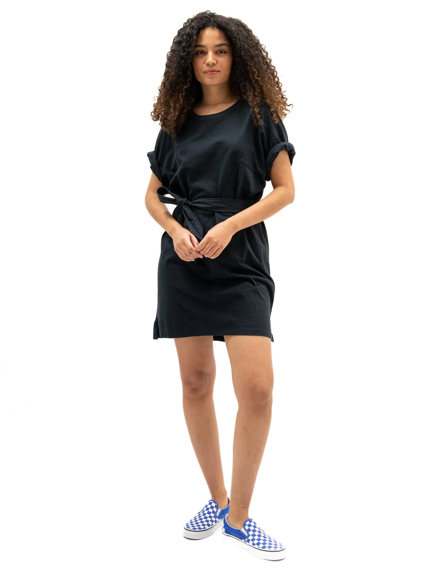 La mini Dress Willie jersey bio-recyclé Noir black coffee
