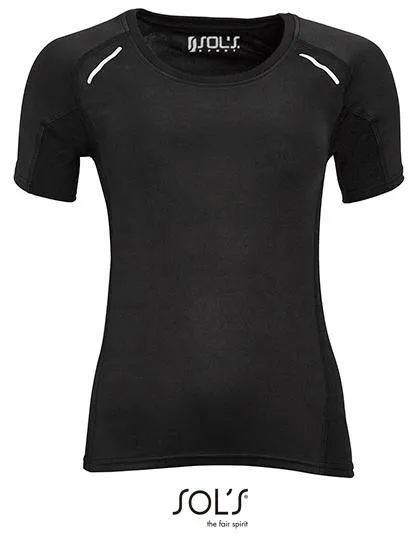 Lot de 3 T-Shirts Vierges De Course SOL´S 01415 Pour Femme