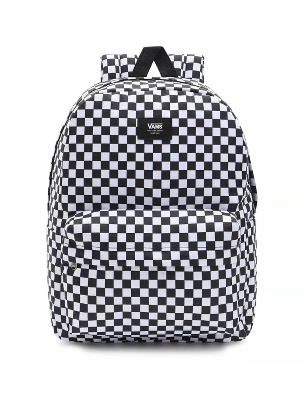Mochila Vans Old Skool Blanca y Negra Unisex 42 x 32 x 12