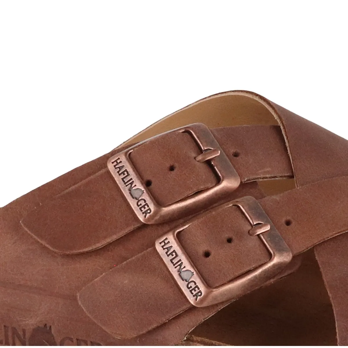 Mules  Haflinger bio amiga marron