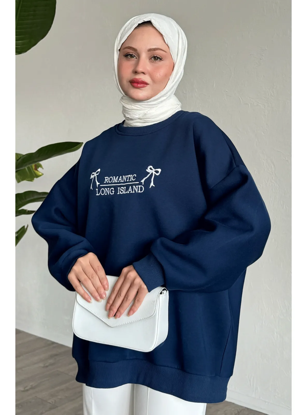 Navy Blue - Sweat-shirt
