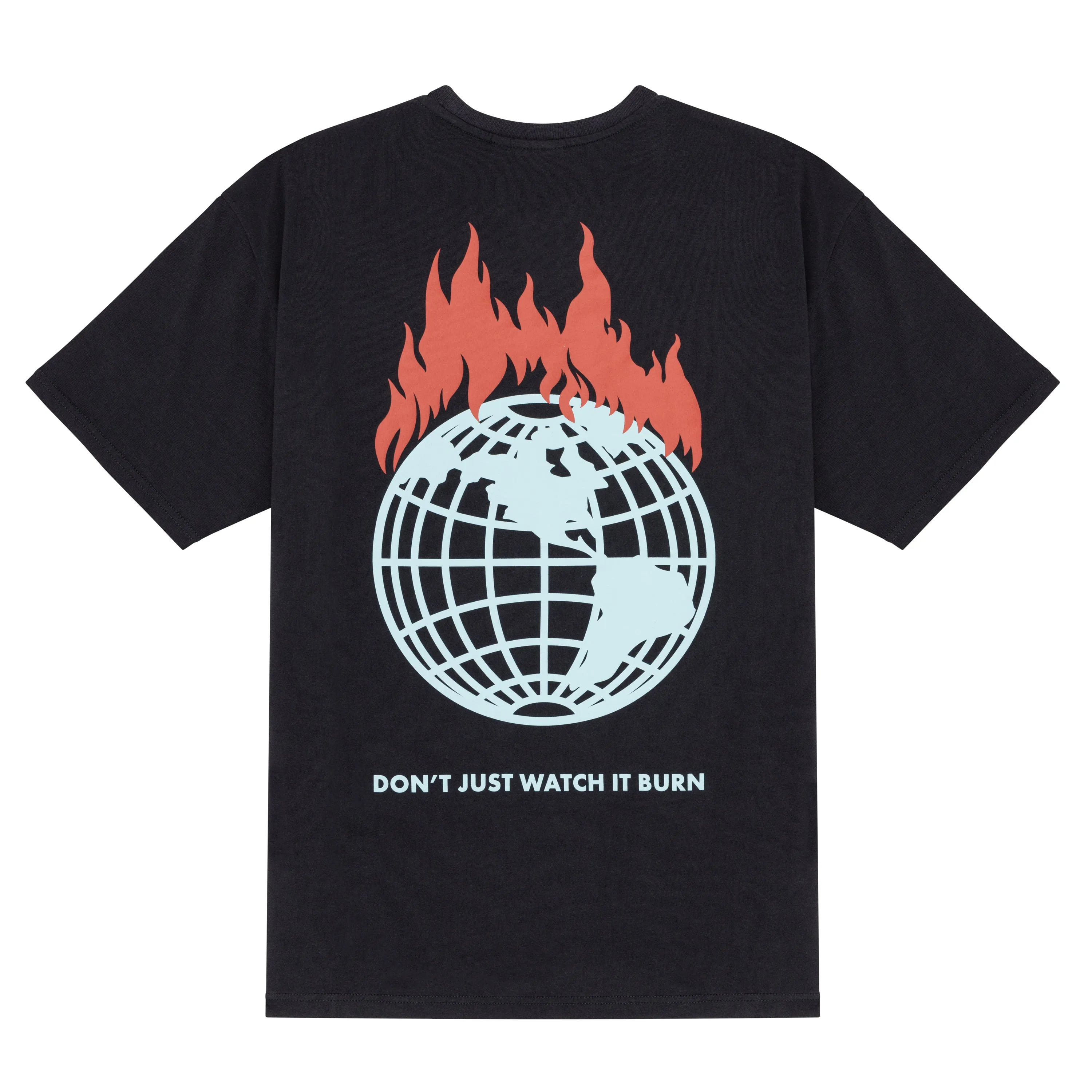 Obey x Napa Don't Just Watch It Burn Tee - Black