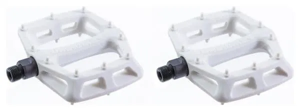Paire de Pédales Plates DMR V6 Blanc