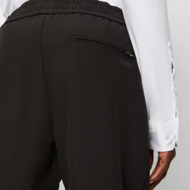 PANTALON DE SURVÊTEMENT NOIR BOSS THERMO T_FLEX-J