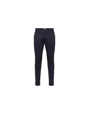 Pantalons Only & Sons mark Slim Tap 0209 Melange Dress Blues Homme