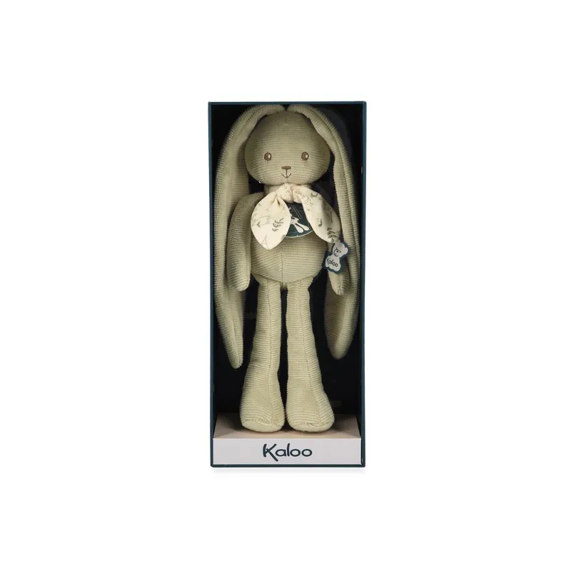 Pantin lapin 25 cm vert