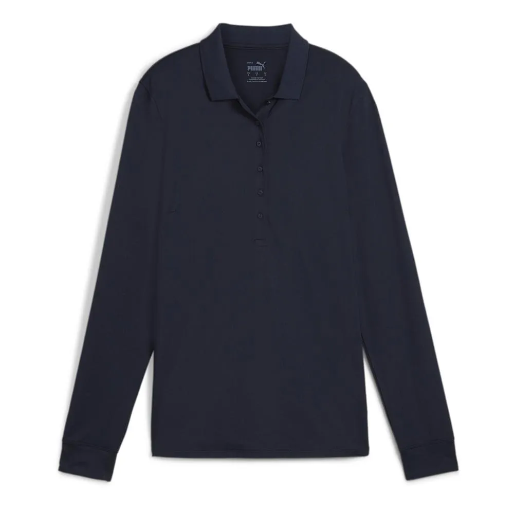 Polo Marine Femme Puma Longsleeve