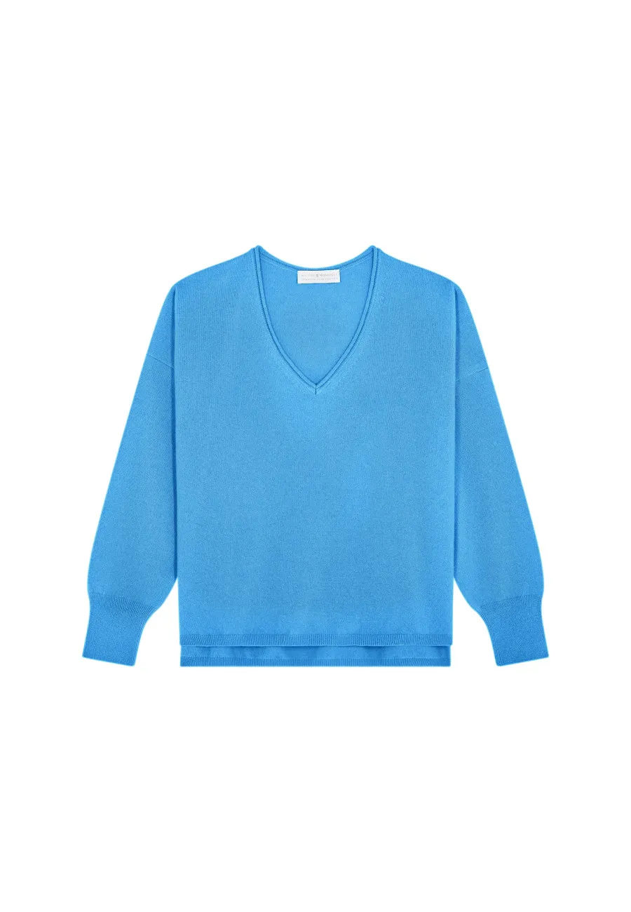 Pull court en cachemire - Alex