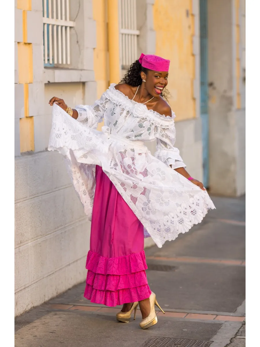 Robe Broderie Zinnia