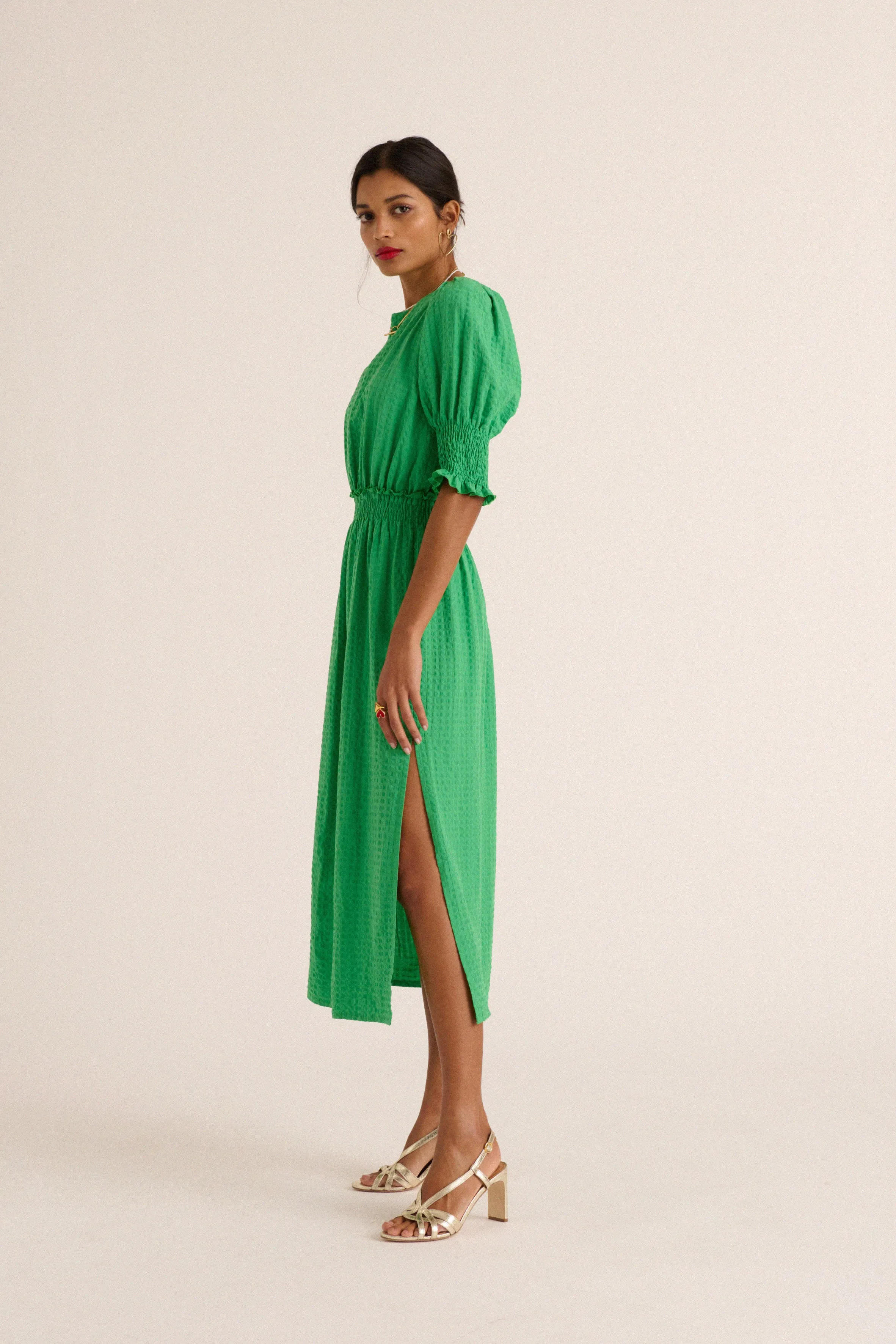 Robe Céleste vert pelouse