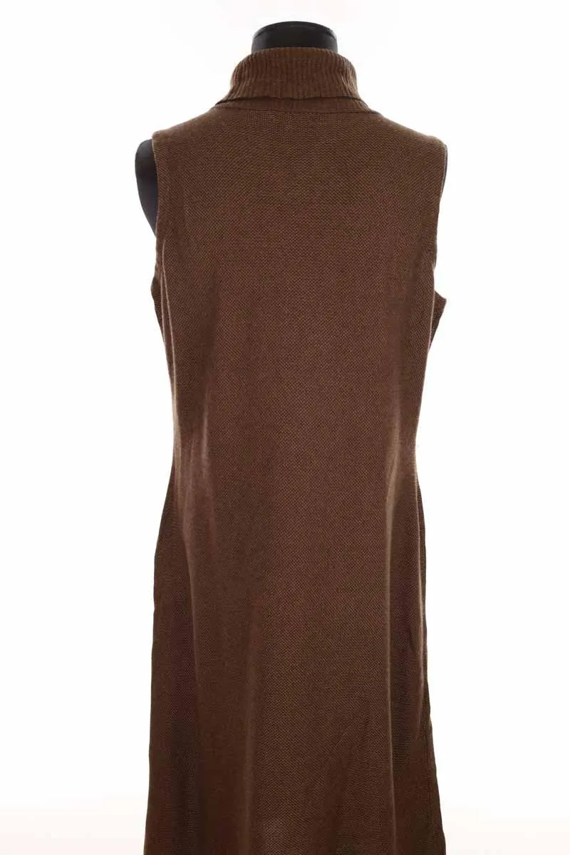 Robe de seconde main Ralph Lauren en soie noire, taille 40, collection Femme, en très bon état, longueur de 110cm.