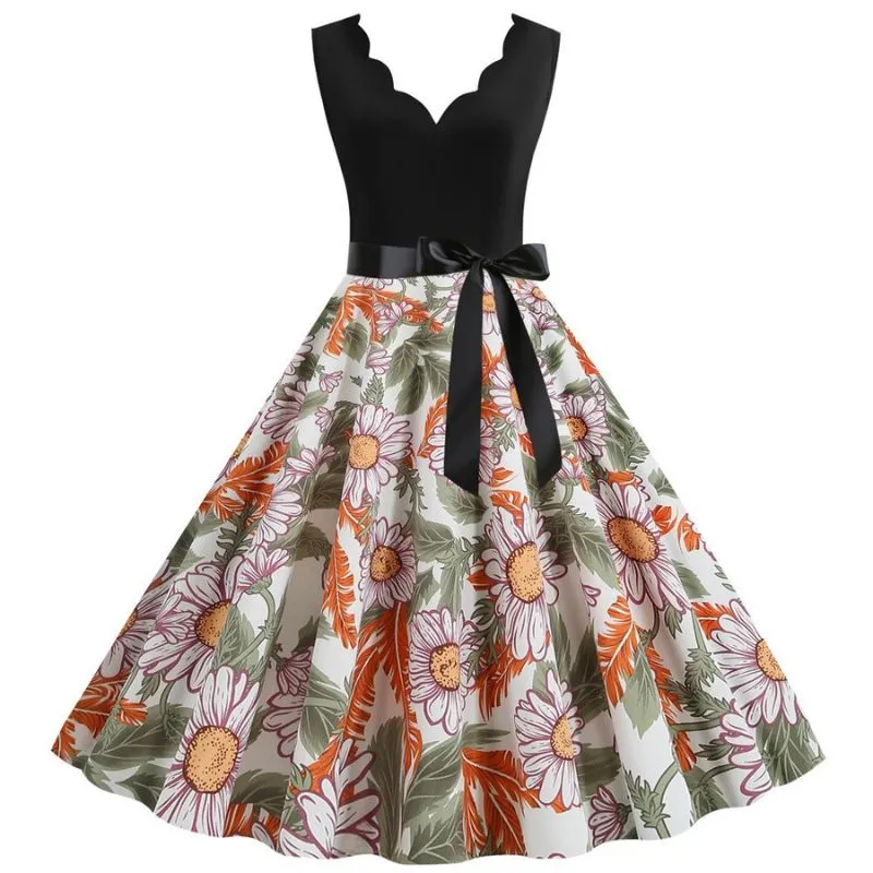 Robe Fleurie Année 2000