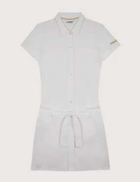 Robe Polo Courte Trio Ecru