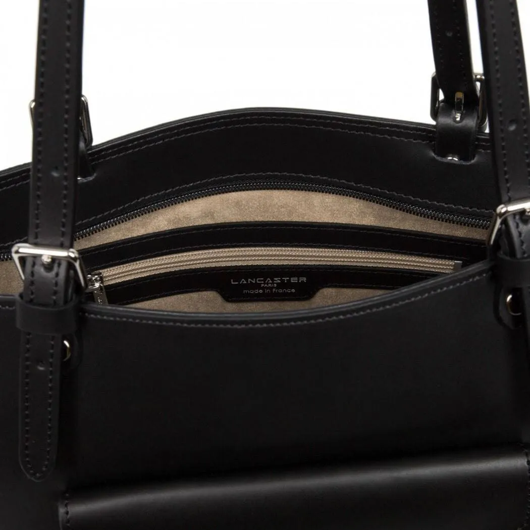 Sac Cabas Poche Enveloppe Lancaster Smooth Cuir 437-12