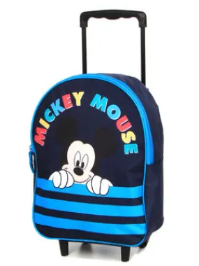 Sac à dos à roulettes Mickey Stripes Bleu  MICTT04RAYU  MICTT04RAYU