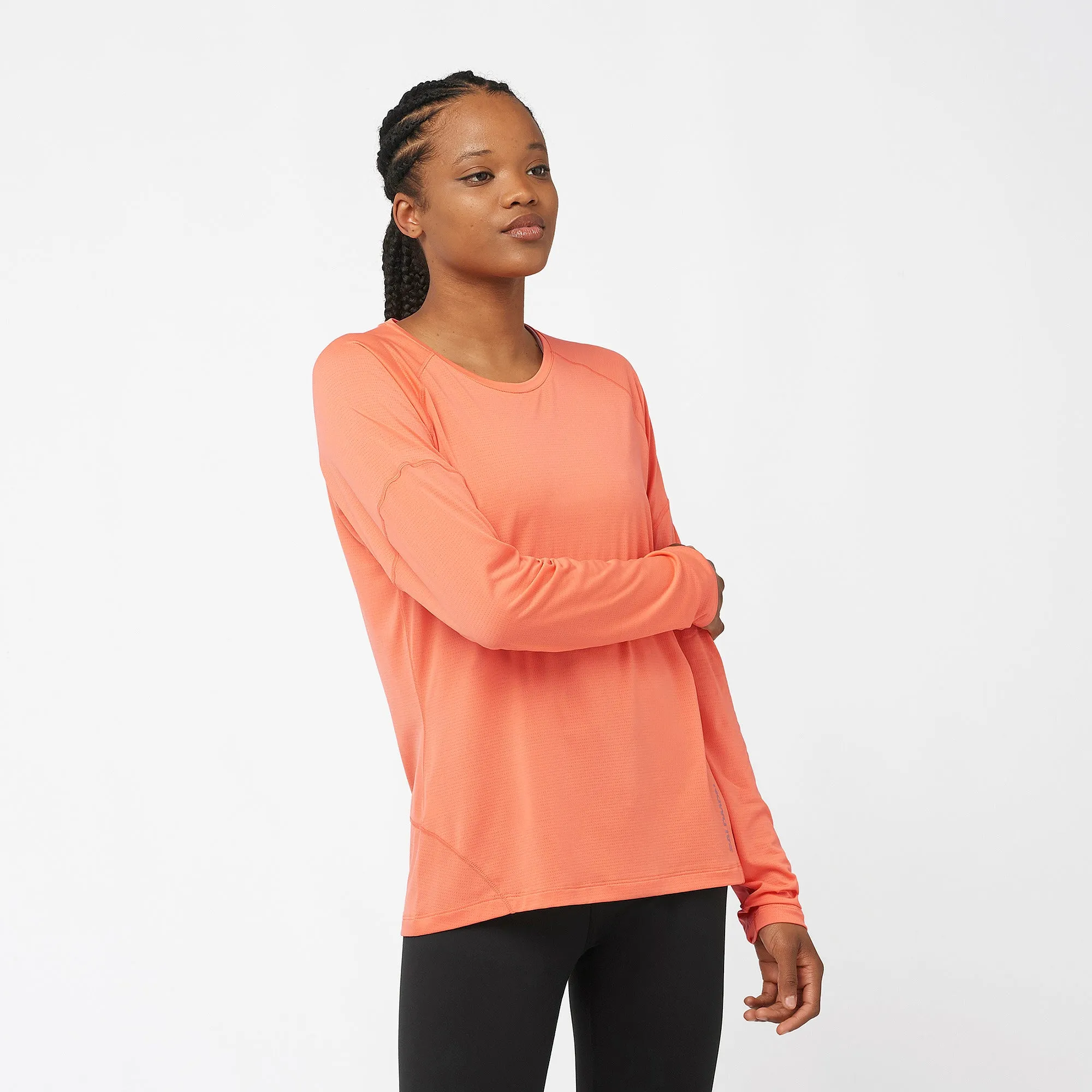 Salomon - Cross Run Ls Tee - Femme