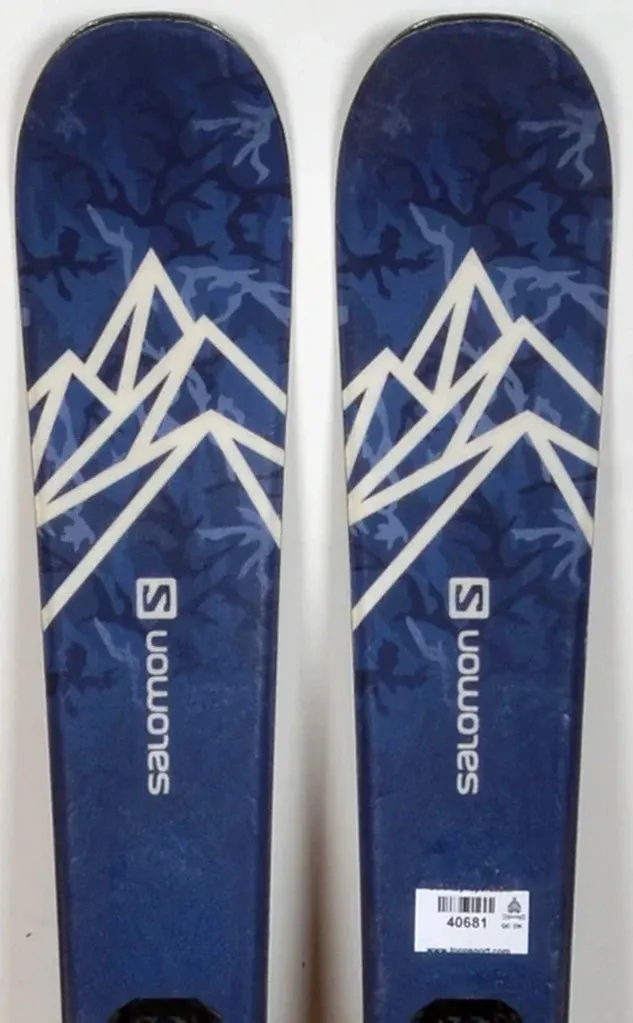 Salomon QST MAX JR blue - skis d'occasion Junior