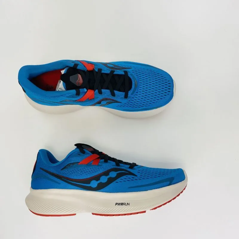 Saucony Ride 15 - Seconde main Chaussures running homme - Bleu - 44.5 | Hardloop