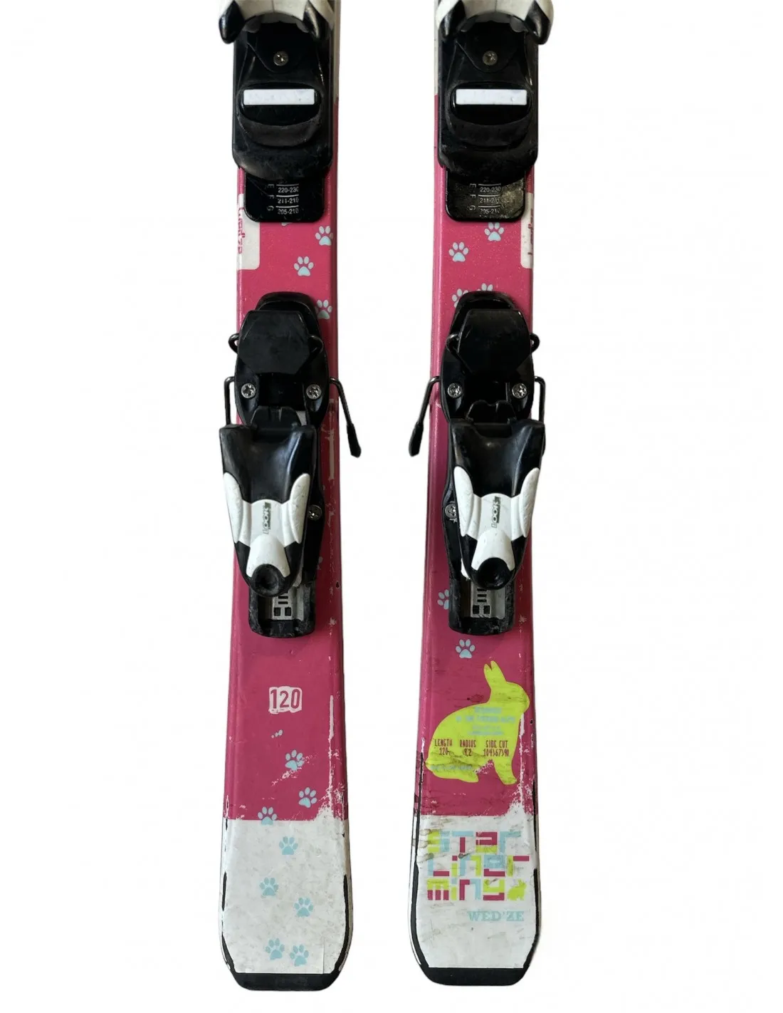 Ski Wedze Starliner Lapin Junior + Fix