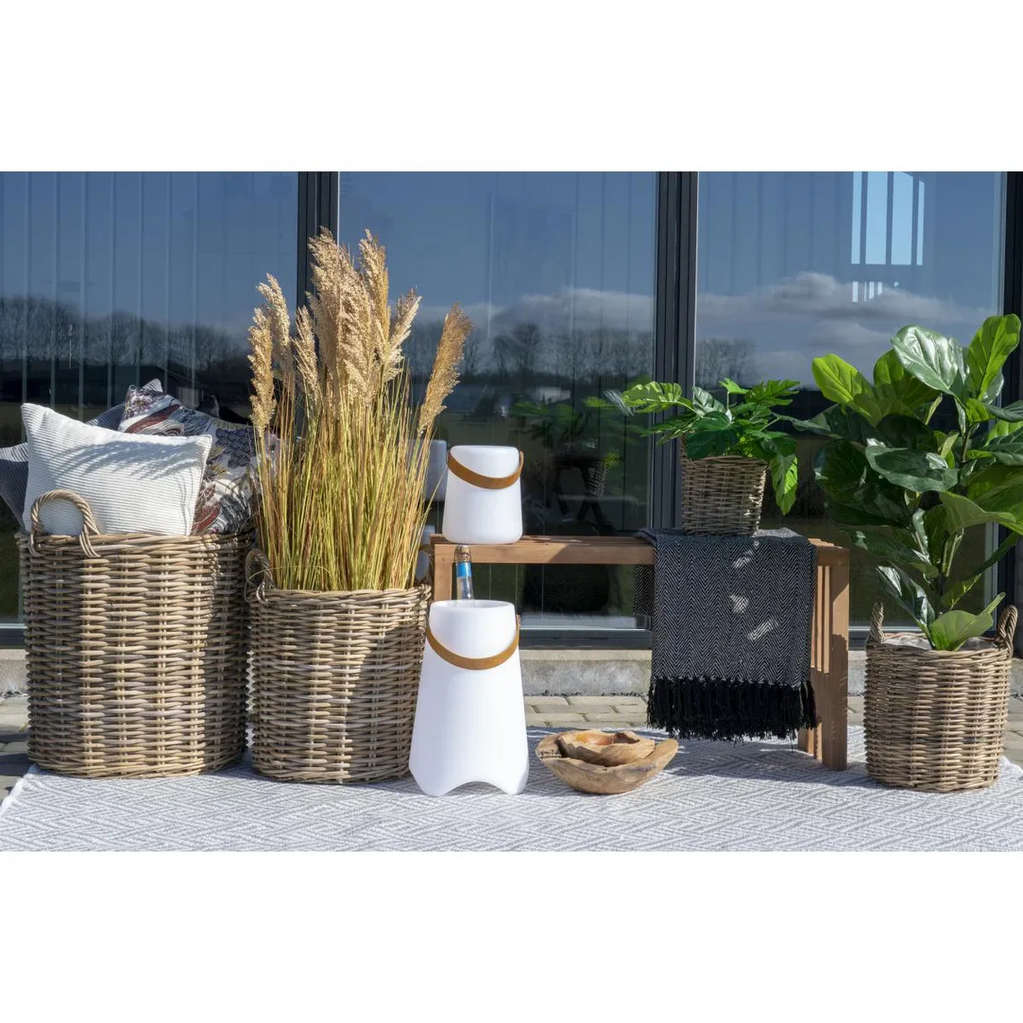 Sorgho Synthétique 110Cm Beige | 3 Suisses