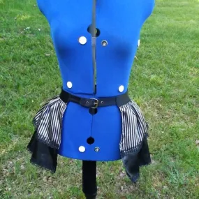 Sur-jupe courte steampunk