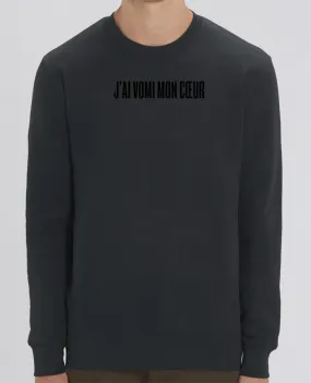 Sweat-shirt J'ai vomi mon coeur Par tunetoo