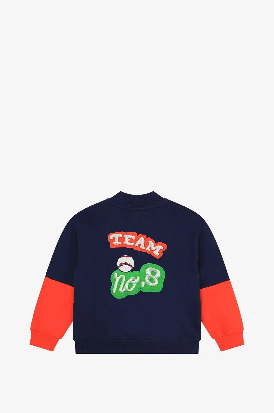 Sweat-shirt zippé en coton garçon Kenzo Club