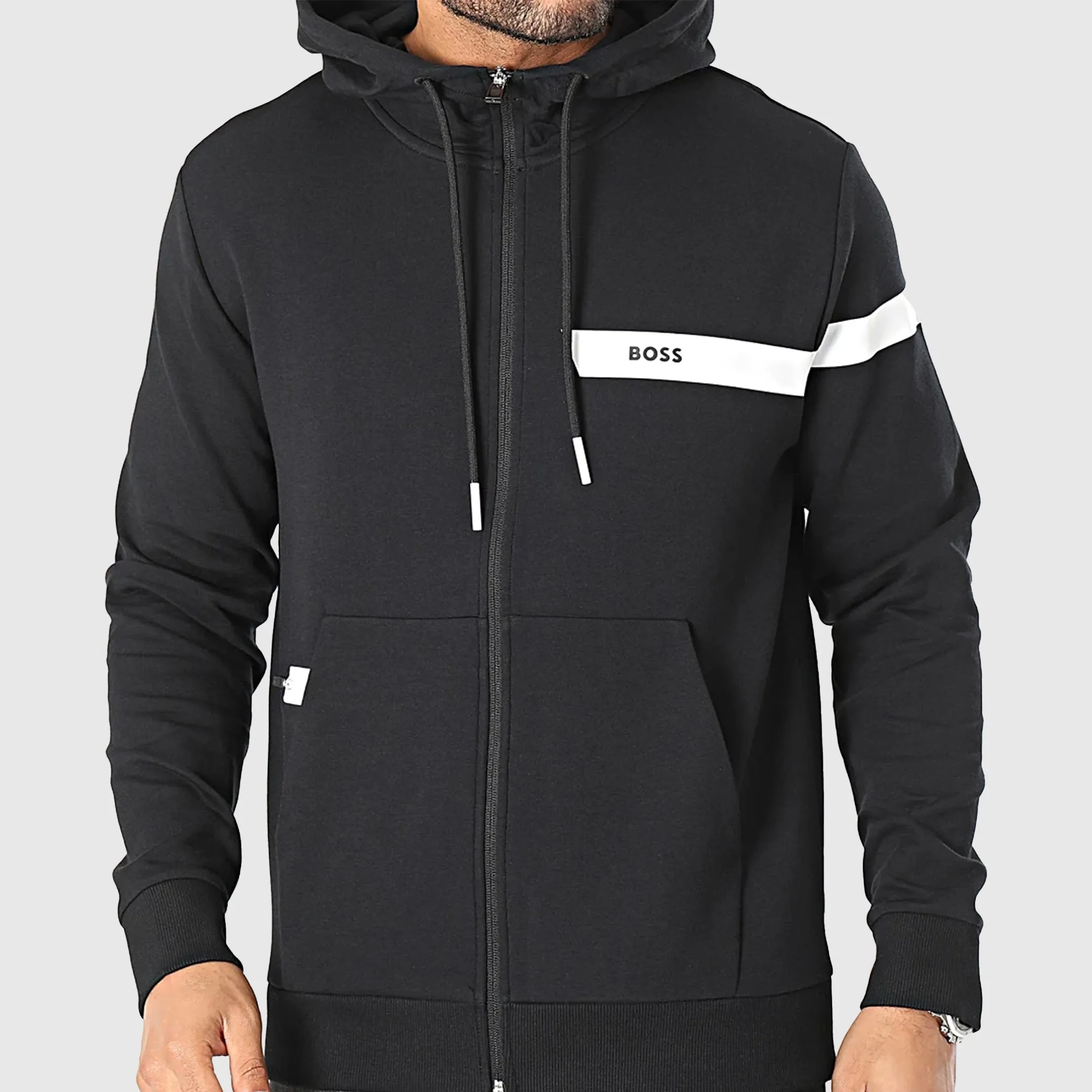 Sweat Zippé à Capuche
